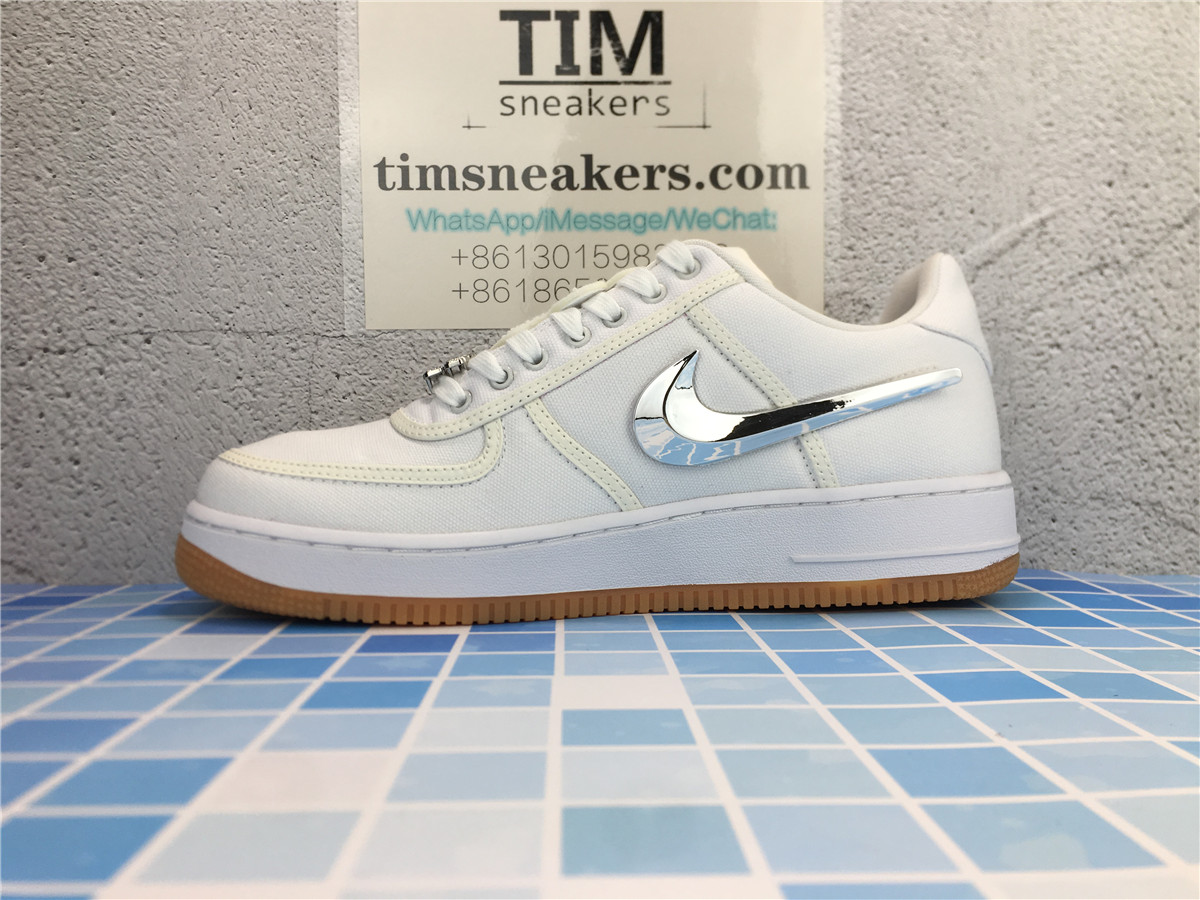Travis Scott x Nike Air Force 1 Low Travis Scott-White AQ4211 100